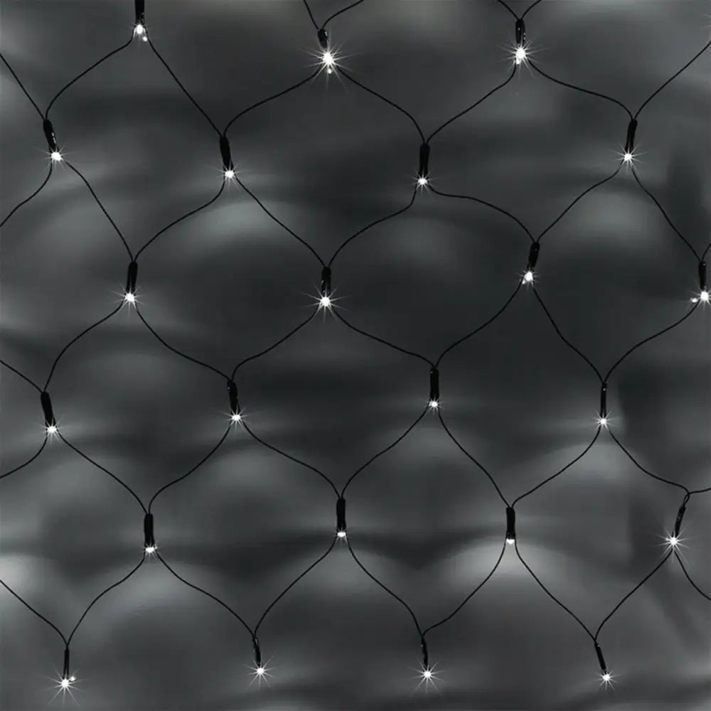 Lexi Lighting Net Light White Dual Power 160 LED Connectable Net Light - 3 Colour Options