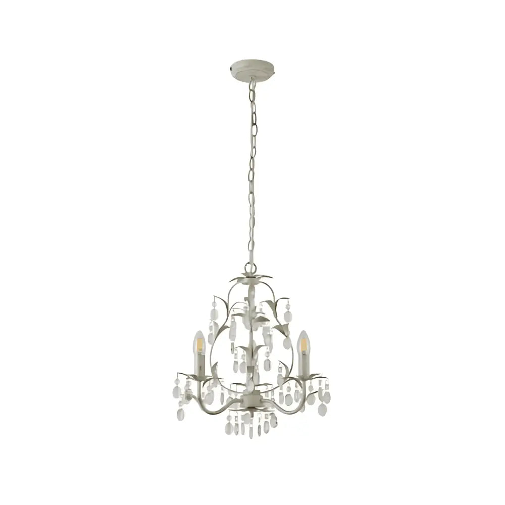 Green Earth Lighting Australia Home & Garden > Lighting > Ceiling Lights Stella 3 Light Crystal Pendant | Ivory & Brushed Gold Modern Chandelier LL002CH016S