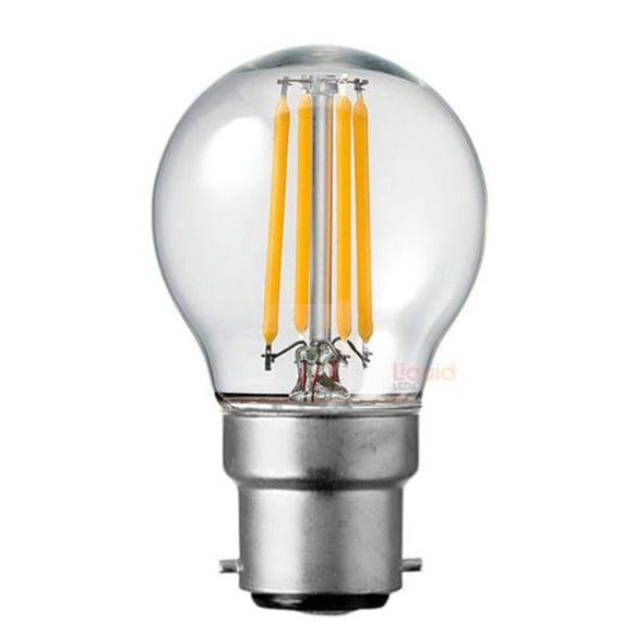 4W 12 Volt DC Candle LED Bulb E14 Clear in Warm White