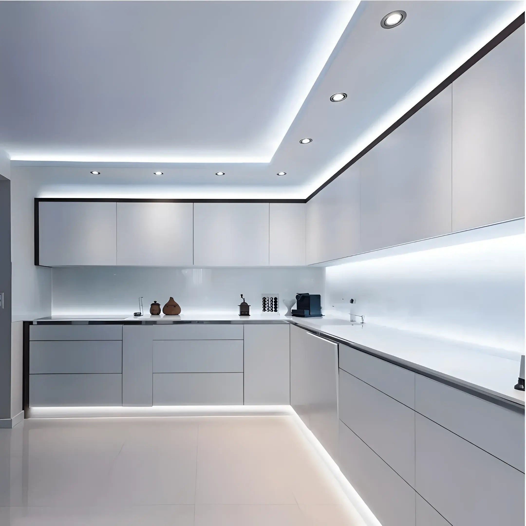10mm 6000k Daylight Led Strip Ip20 Cob Lighting 24v