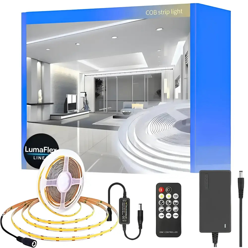 LumaFlex Linea Dim 6000K – Adjustable & Dimmable LED Strip Kit