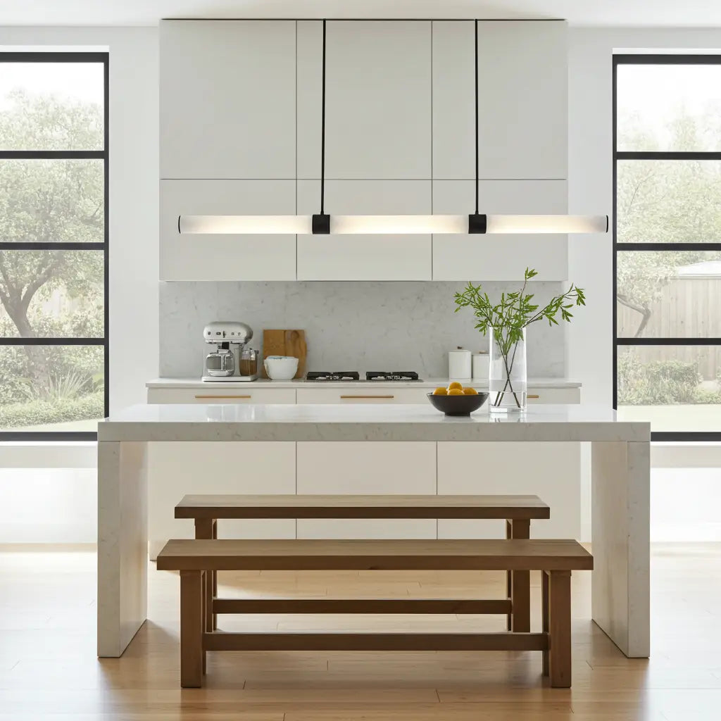 Madison Alabaster Style Spanish Marble Pendant Light