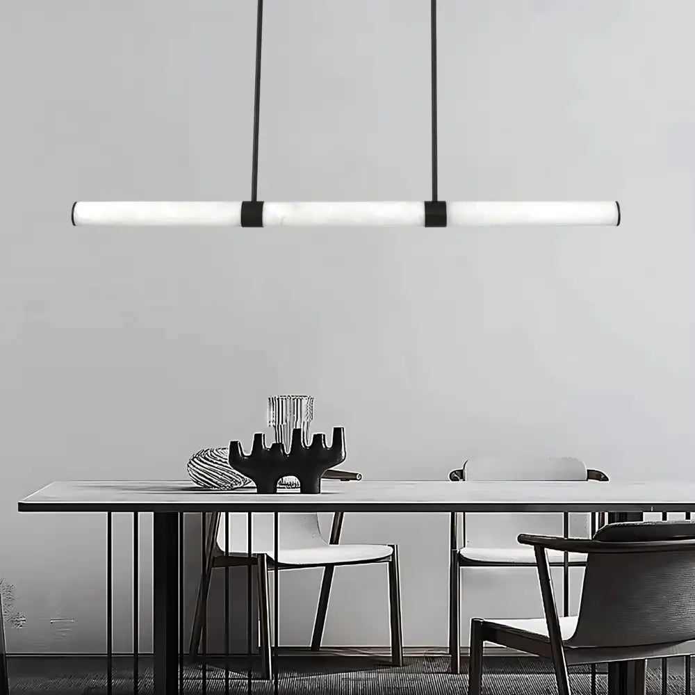 Green Earth Lighting Australia Home & Garden > Lighting Fixtures Madison Black Spanish Marble Tri-Colour LED Pendant GE9026/BL