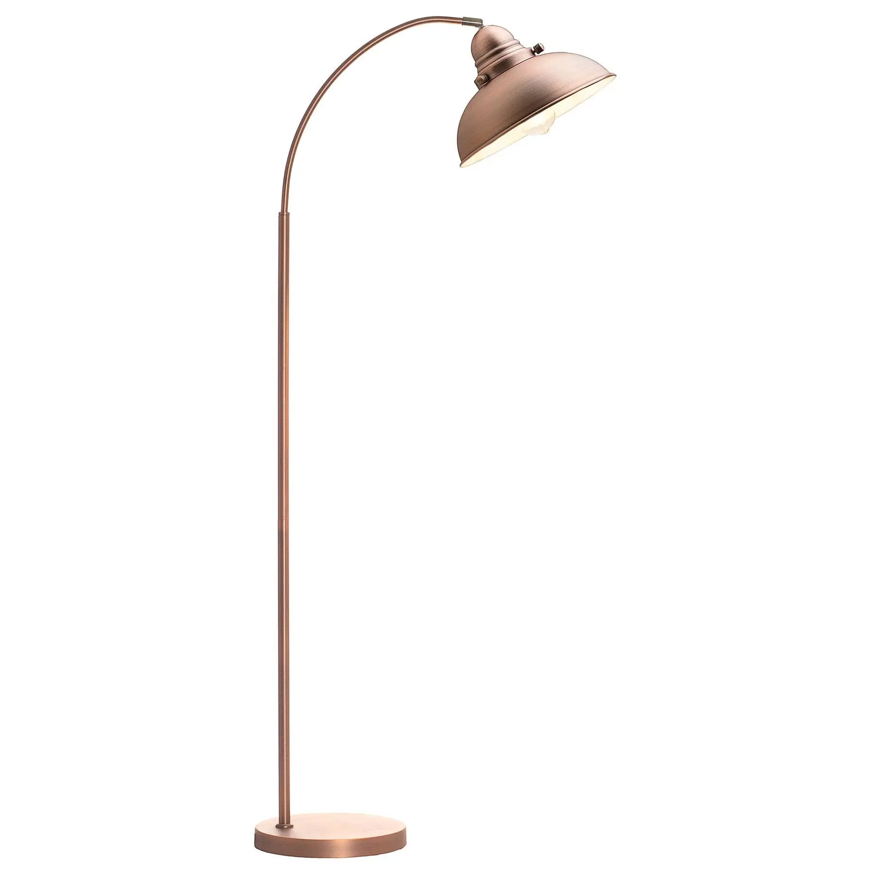 Manor Metal Floor Lamp - Antique Copper Lexi Lighting