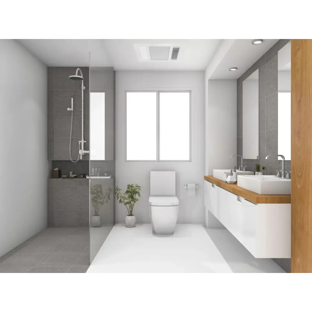 Martec 420 m³/hr Phoenix Mini 3-in-1 Bathroom Heater, Exhaust Fan & CCT LED Light in White - Mases LightingMartec