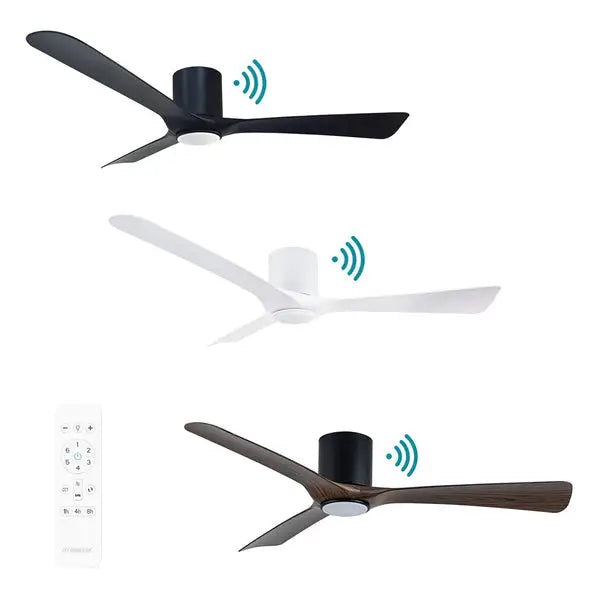Fresno 52" DC Smart Ceiling Fan With WiFi Remote Control + CCT LED Light