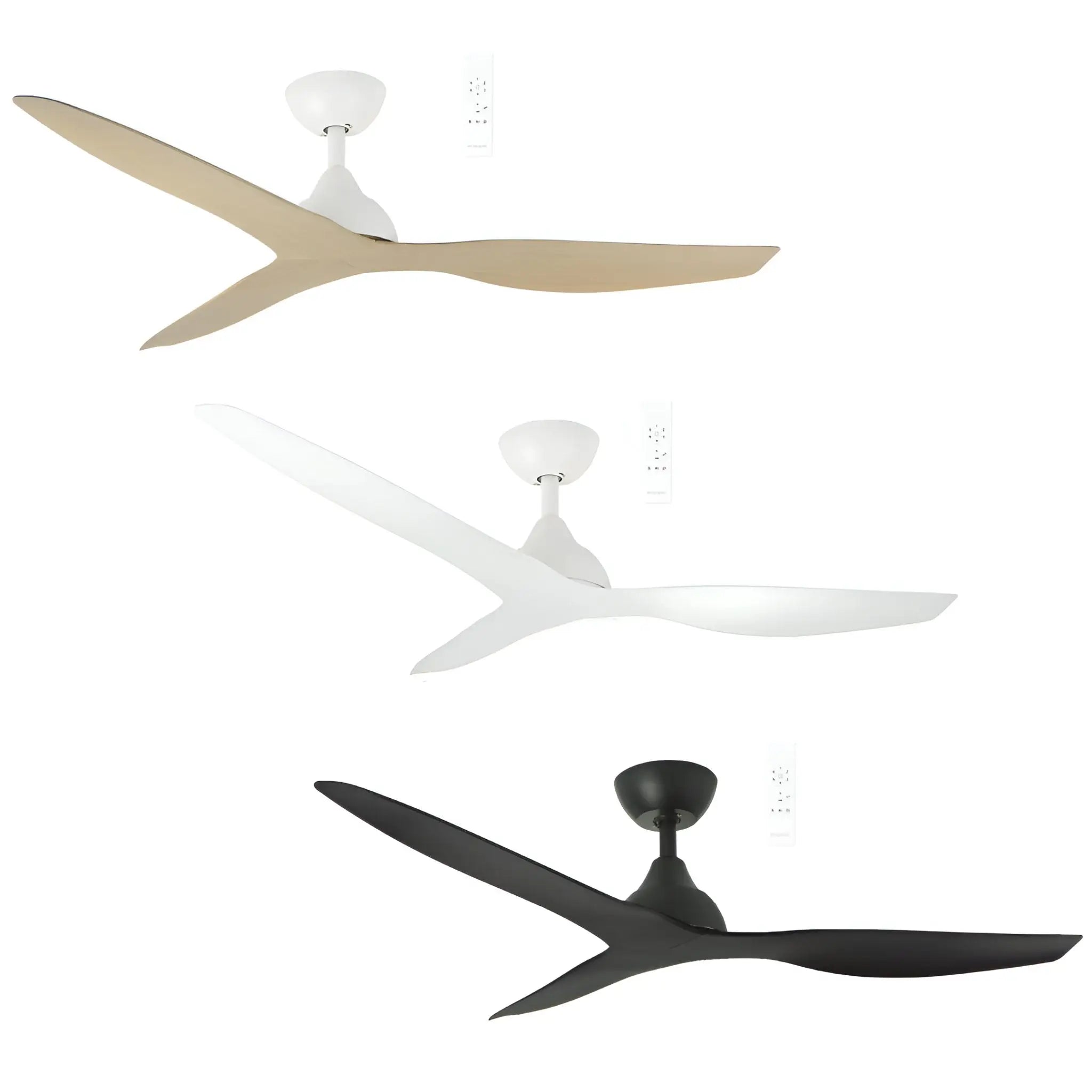 Martec Avoca 48-inch Smart DC Ceiling Fan in Matt Black – greenearth.net.au