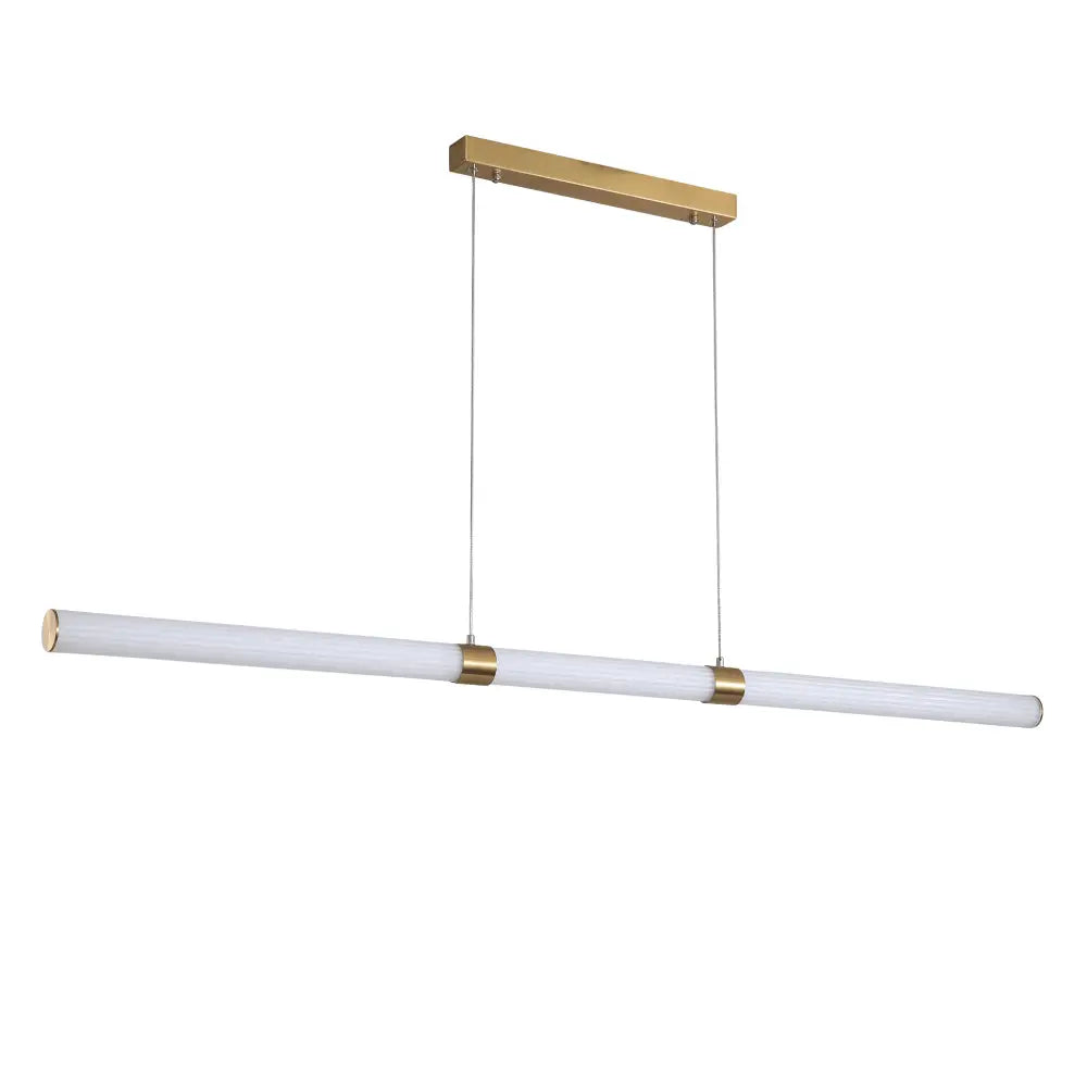 Green Earth Lighting Australia Home & Garden > Lighting Madeline Brushed Brass 1500mm Tri-Colour LED Pendant 60670/150SB