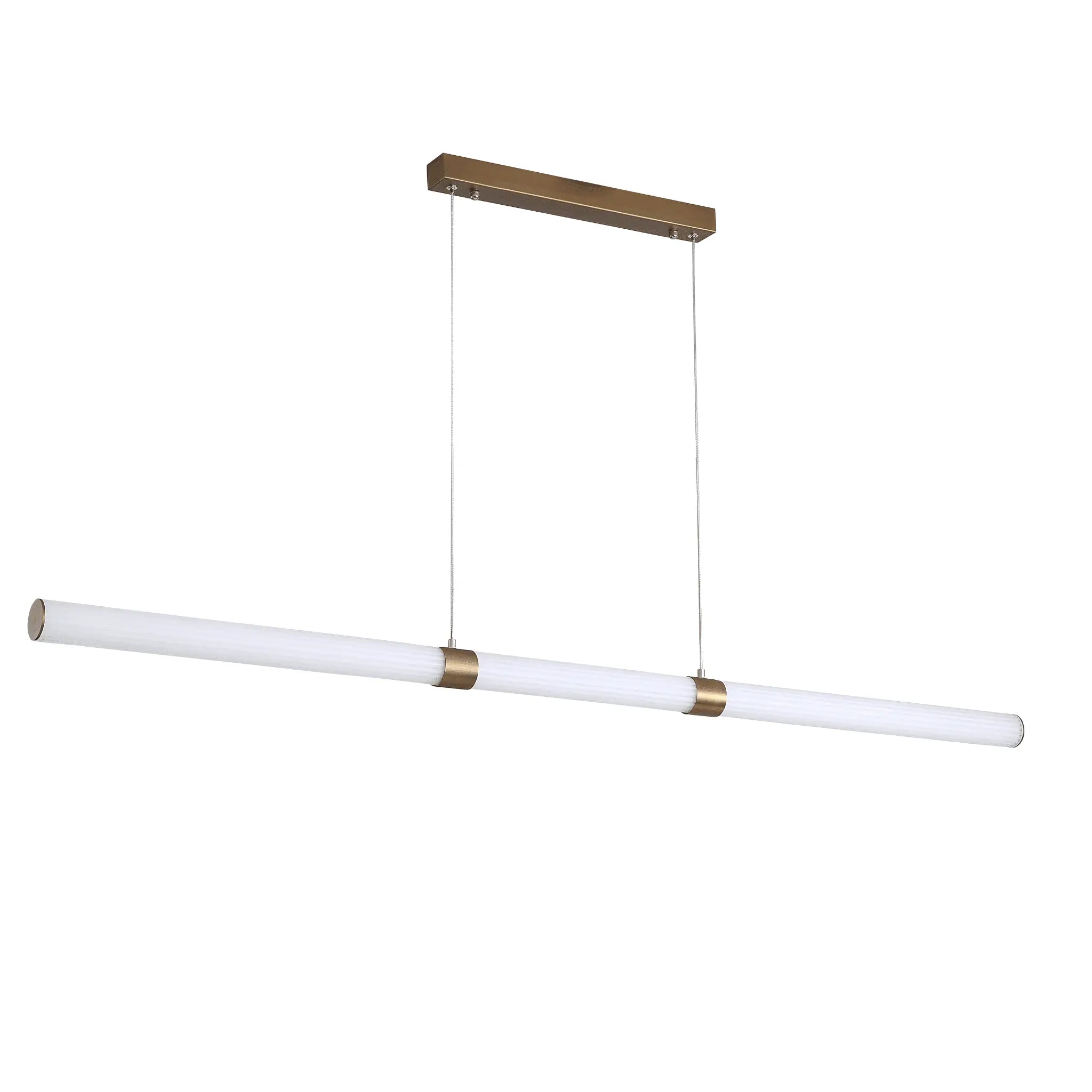 Oriel Maxwell Bronze Led Linear Pendant Australia