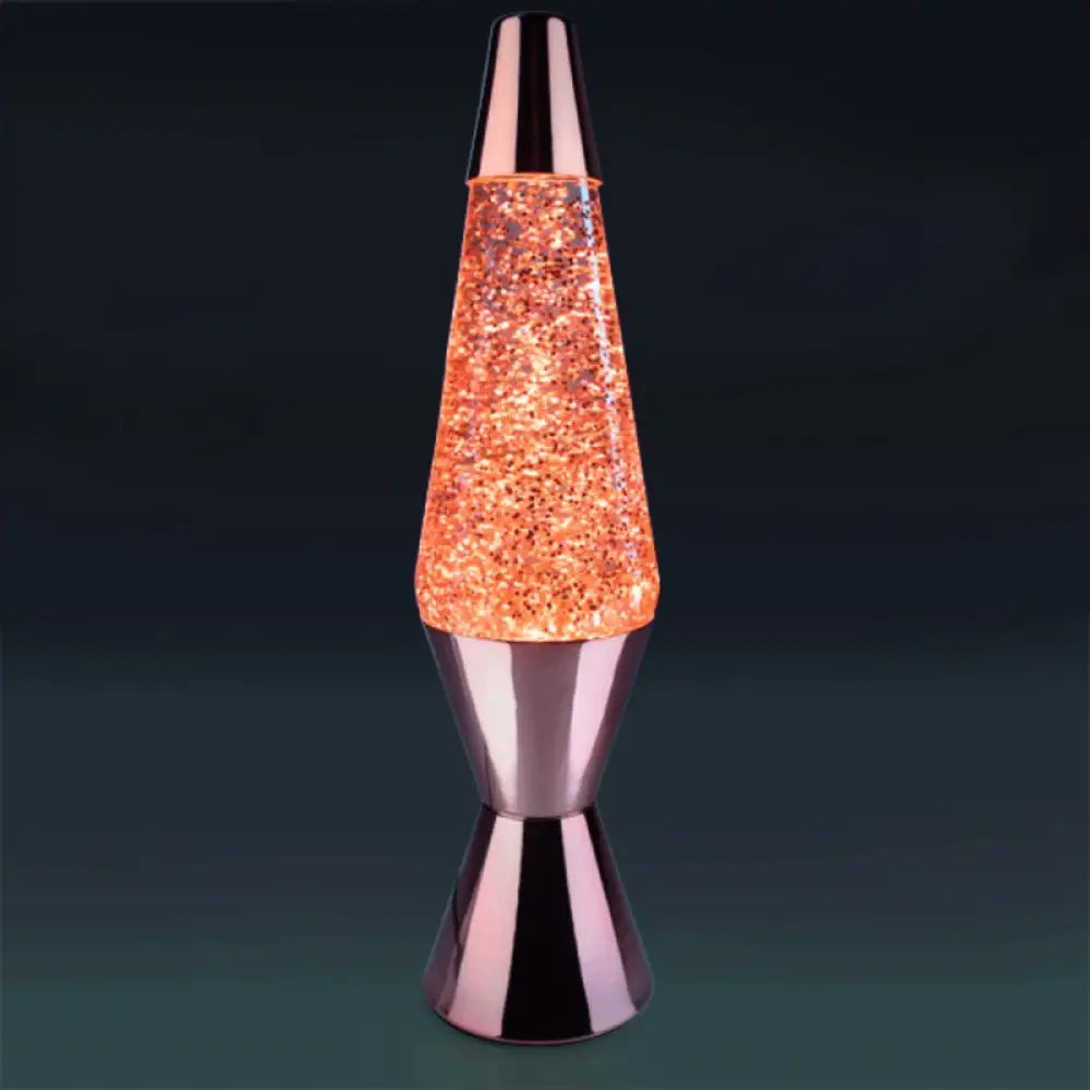 MDI Lava Lamp Rose Gold Diamond Glitter Lava Lamps KLS-DGL/RG