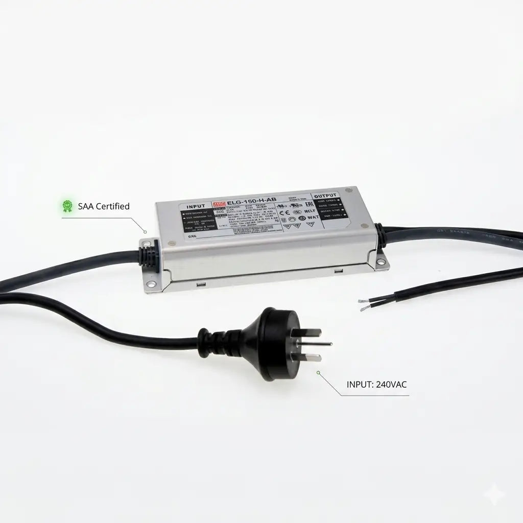 Meanwell 150W Constant Voltage LED Outdoor Power Supply – IP67 (Waterproof)