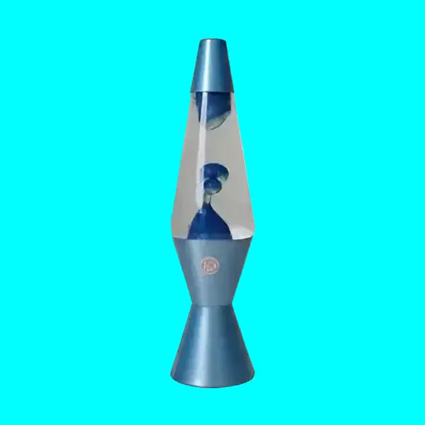 Metallic Blue Diamond Motion Lava Lamp