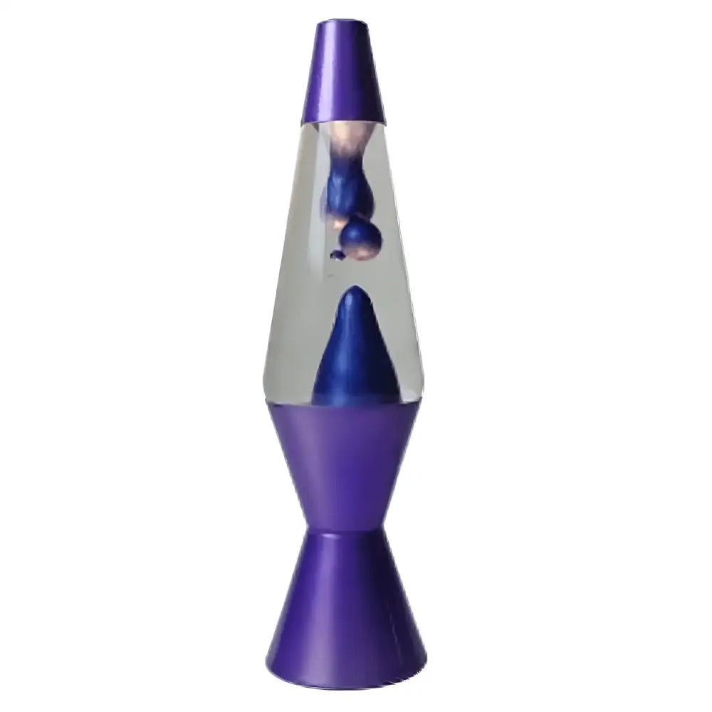 Green Earth Lighting Australia Lava Lamp Metallic Purple Modern Lava Lamp | Contemporary Home Decor | Unique Lighting KM802N3