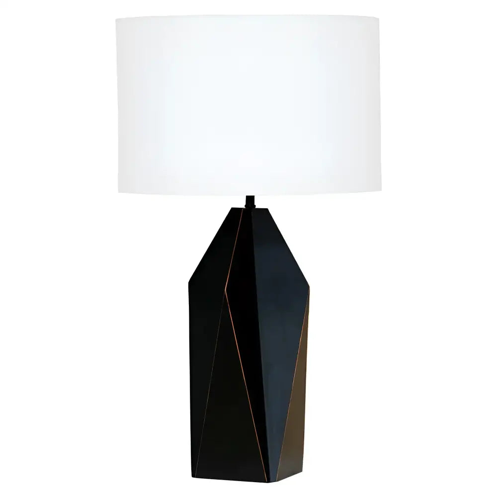 Green Earth Lighting Australia Table Lamp Nagano Table Lamp - Black 12426
