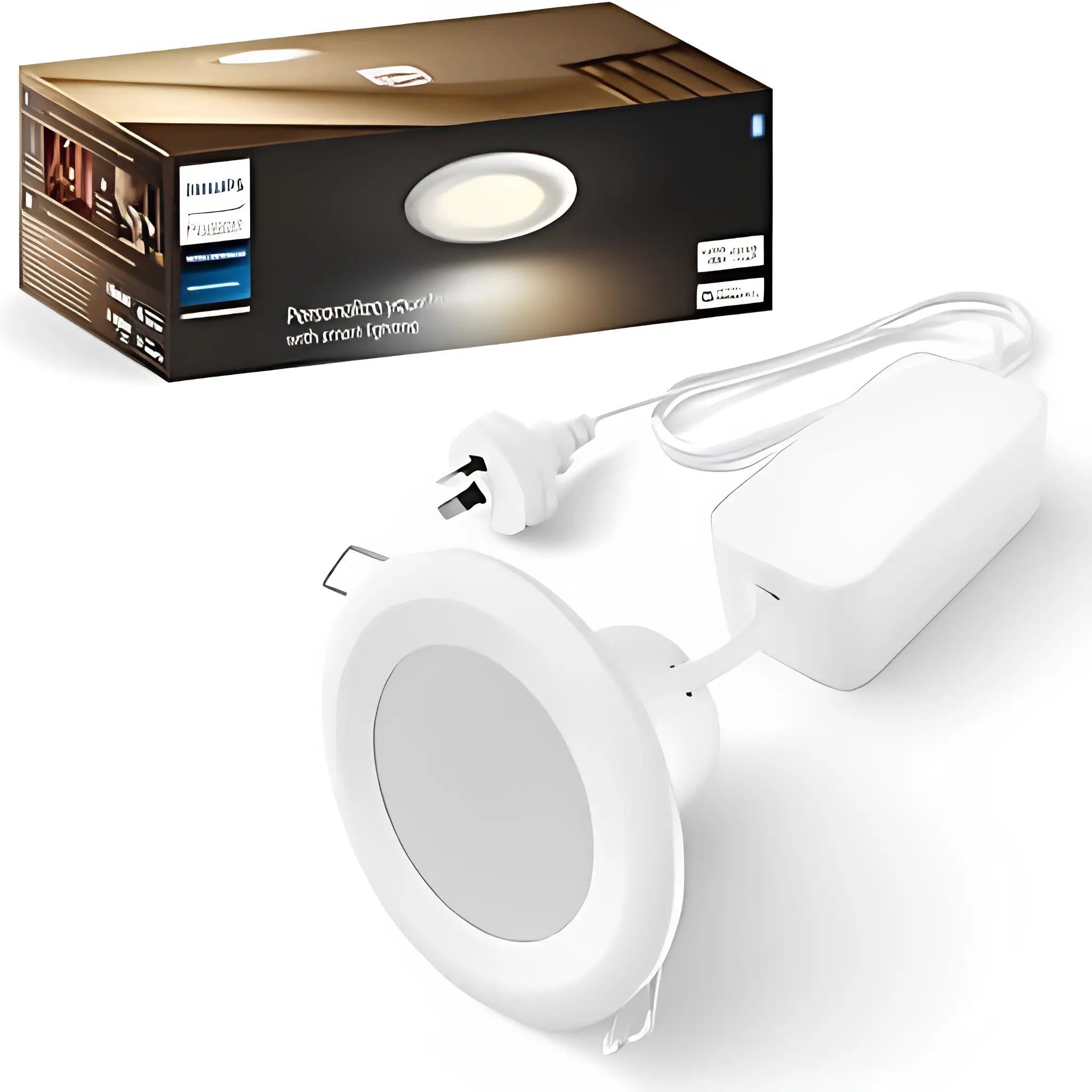 Philips Hue Garnea White Ambiance 90mm Smart LED Downlight
