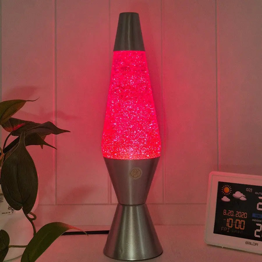 Pink Diamond Motion Glitter Lamp Eoe