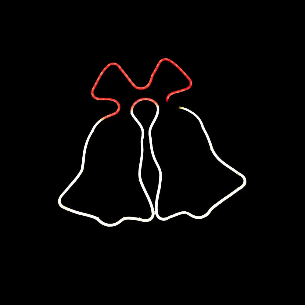 Promo Christmas Ceiling&Wall Decoration Neon Flex Sign - Jingle Bells Silhouette LL001035-P