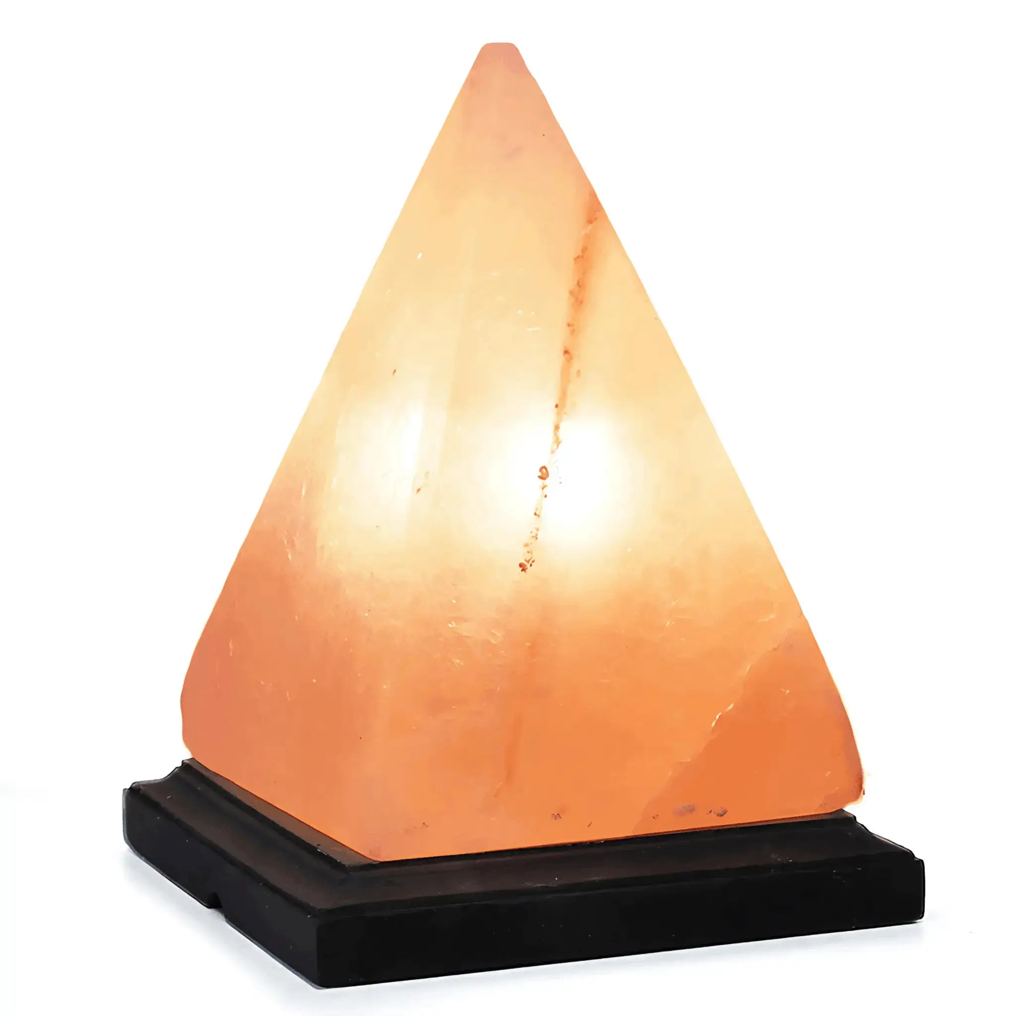 Himalayan Salt Lamp Pyramid 3-4kg | Natural Pink Crystal Salt Lamp