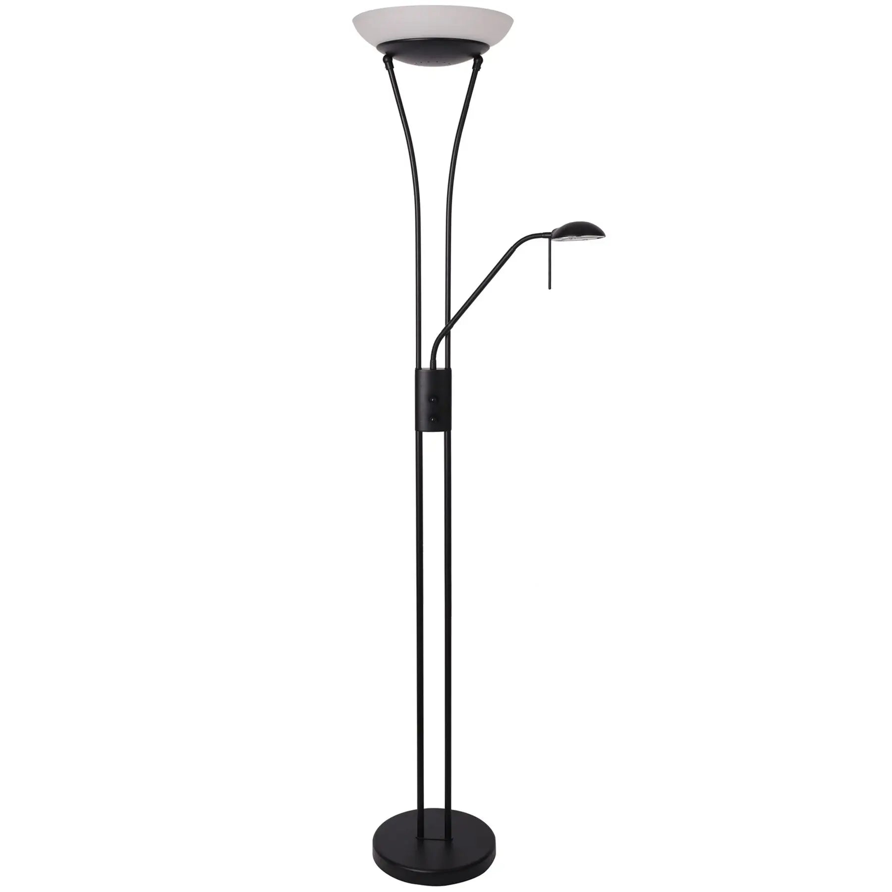Reed Led Mother & Child Floor Lamp - Black Lexi