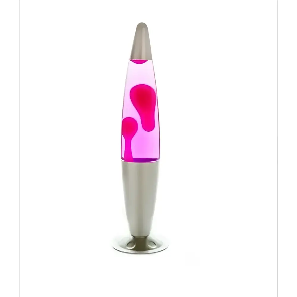 Green Earth Lighting Australia Lava Lamp Silver/Pink/Pink Peace Motion Lava Lamp V210-2608256