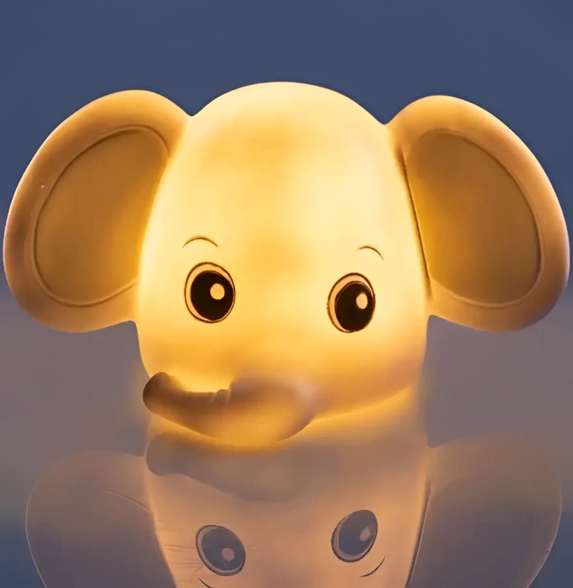 Smooshos Pals Elephant Table Lamp Night Light for Kids