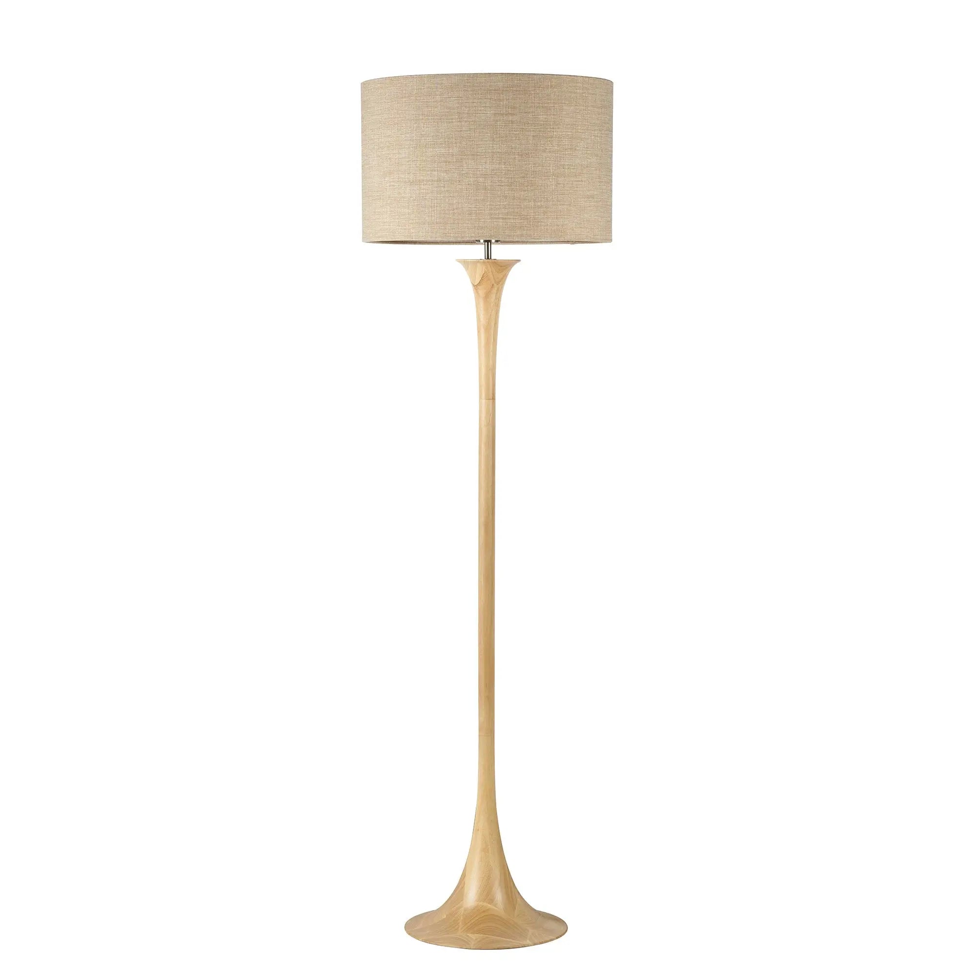 Soraya Floor Lamp - Oak/walnut Lexi Lighting