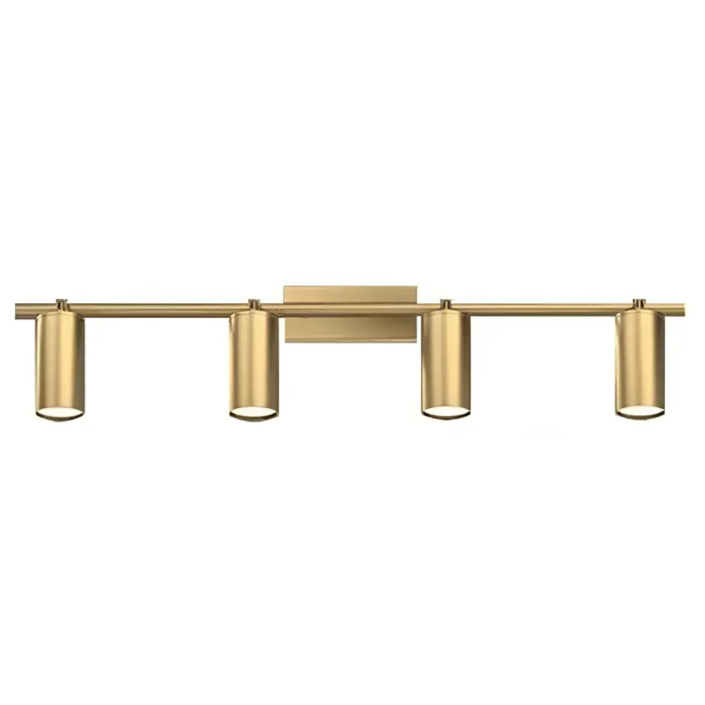 Green Earth Lighting Australia Spotlight Gold Ställe Tri-Colour Selectable LED 4 Light Bar Spotlight QL3832/4/G
