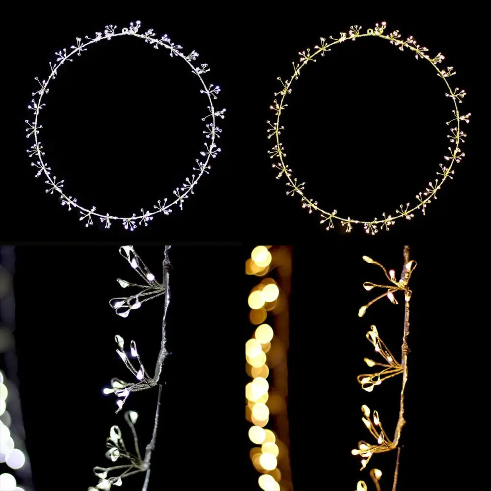 Promo Christmas Ceiling&Wall Decoration Starburst Ring Christmas Display Wall Light - Dual Colour MIC004-P