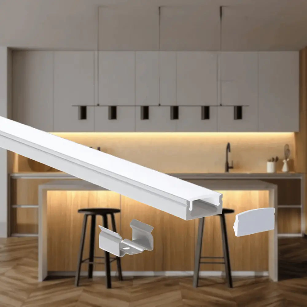 Strippy Aluminium extrusion Strippy GlowFlex Strip Light Aluminium Mounting Kit | Surface Profile