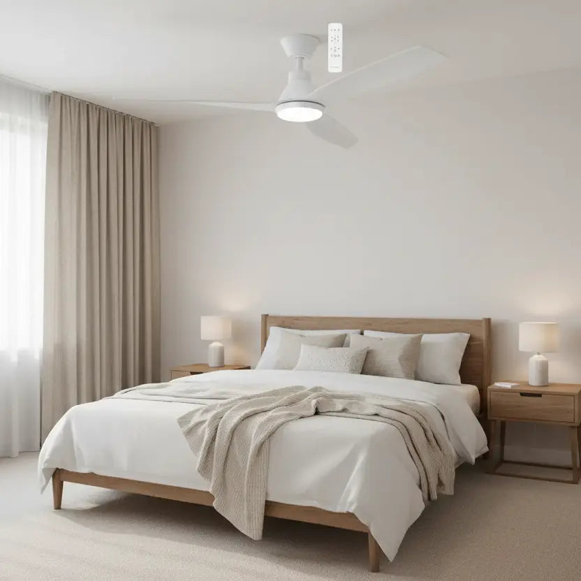 Martec Triumph 52" DC Smart Ceiling Fan With WiFi Remote Control + CCT LED Light