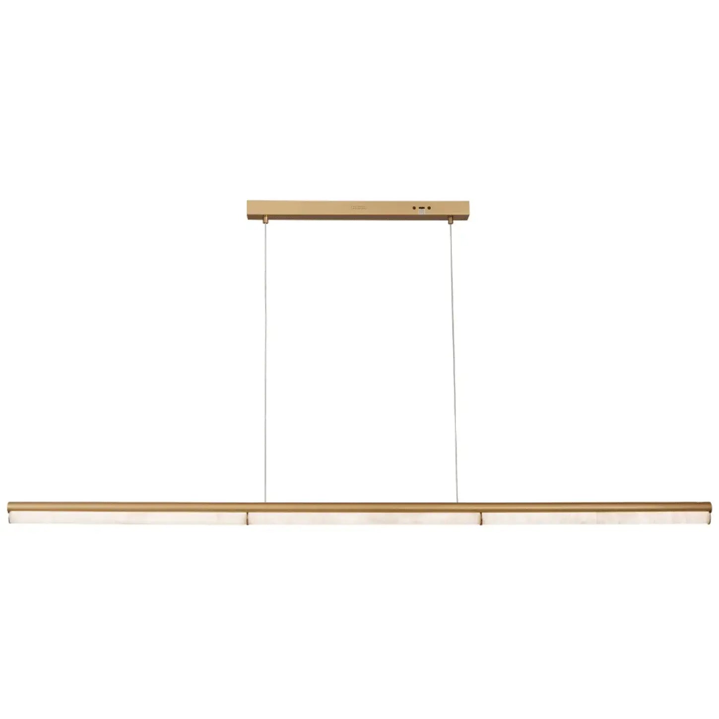 Valencia Alabaster Spanish Marble Pendant Light - Brass Kitchen Light