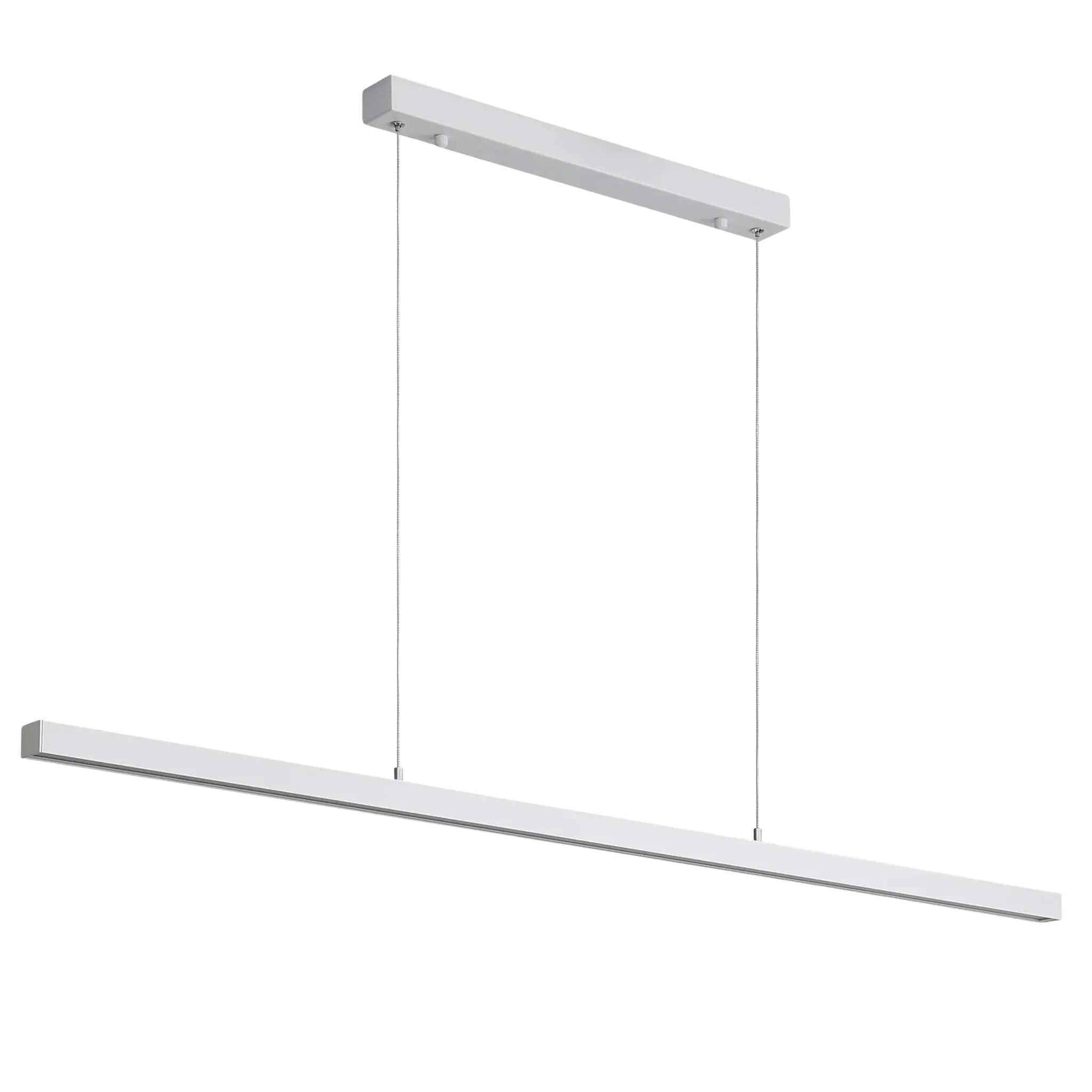 Oriel Shard 1200mm 24w Led Slimline Pendant Light - White