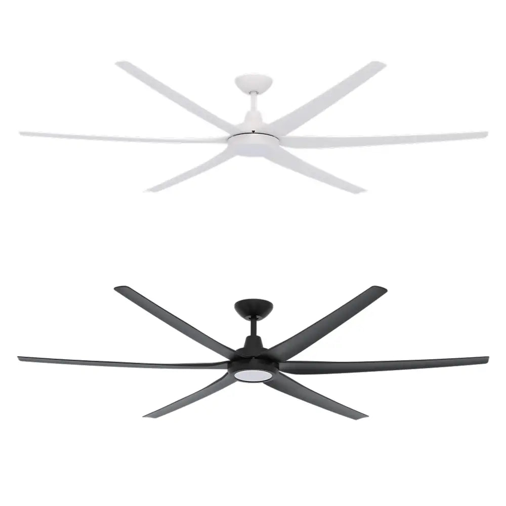 Domus Glide 80” DC Ceiling Fan White with CCT LED Light – greenearth.net.au