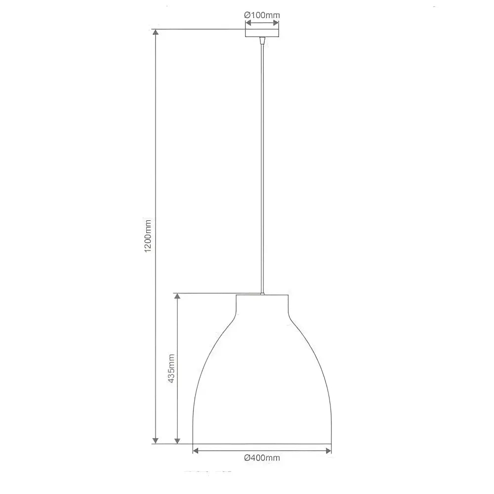 Domus Lighting PENDANTS Domus ZOEY-400 - 1 Light Pendant