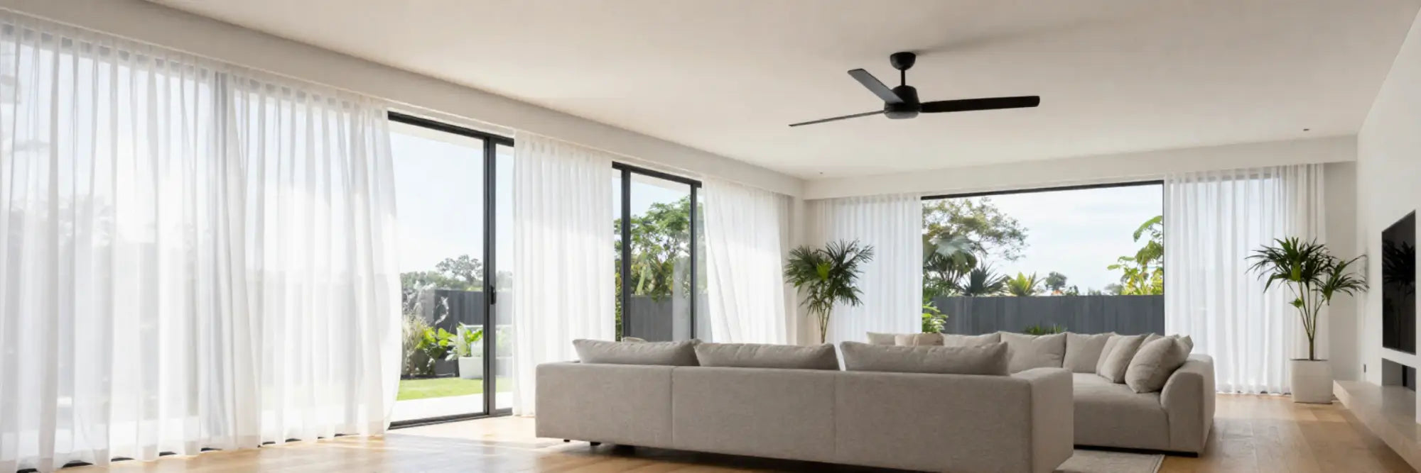 Black DC Ceiling Fans