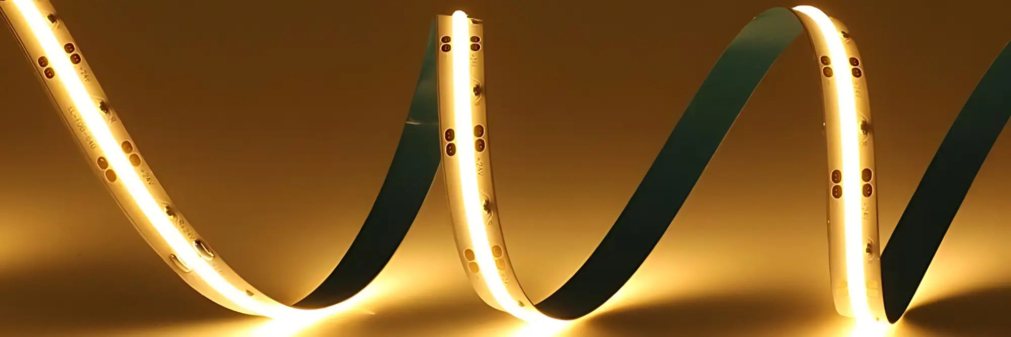 Green Earth Dot Free COB LED Strip Lighting