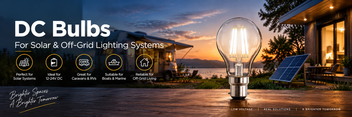 DC Bulbs for Solar & Off-Grid Lighting Systems