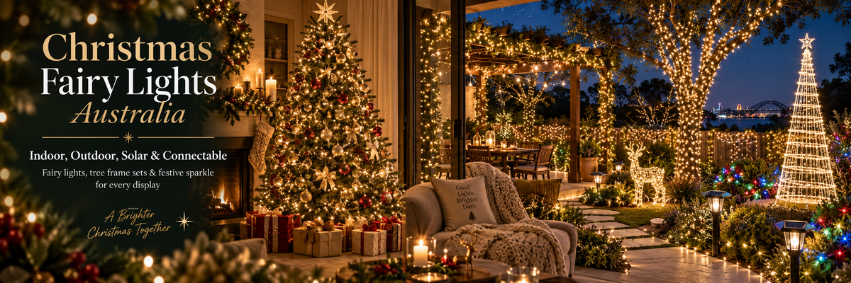 Christmas Fairy Lights Australia – Indoor, Outdoor, Solar & Connectable