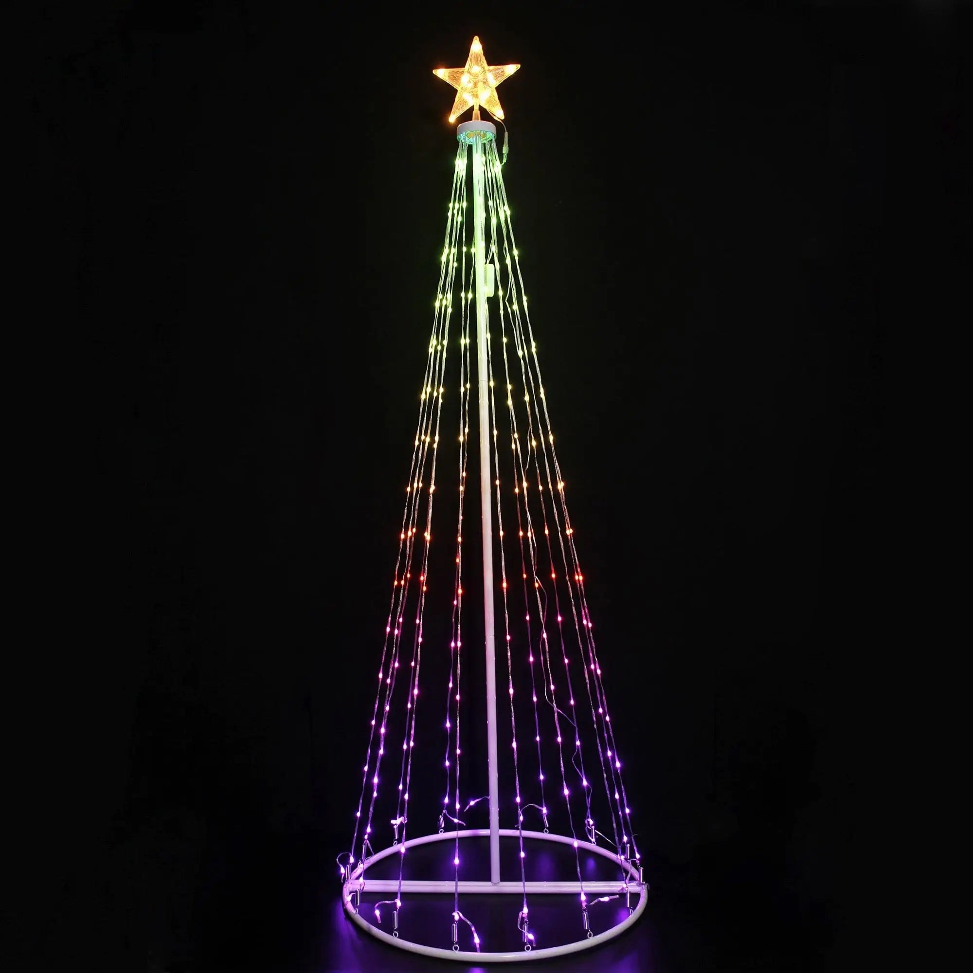 1.5 Meter Rgb Digital Led Christmas Tree Lights