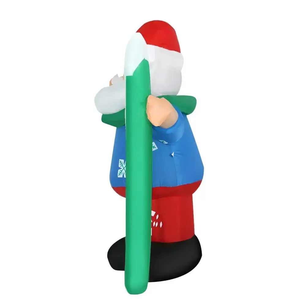1.6m Inflatable Santa Decor with Lights