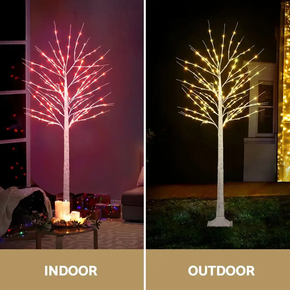 Jingle Jollys 1.7m Led Christmas Tree 120 Rgb Lights
