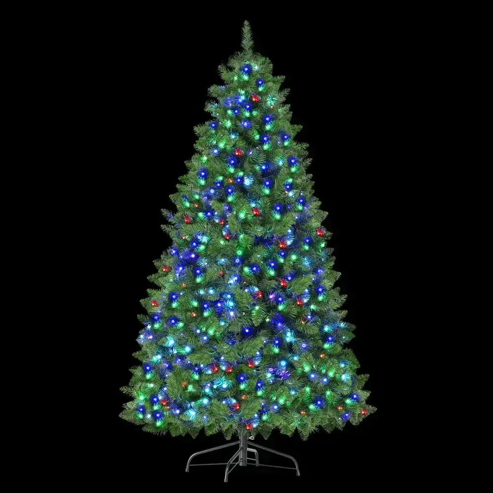 1.8M RGB Remote LED Christmas Tree 890 Tips