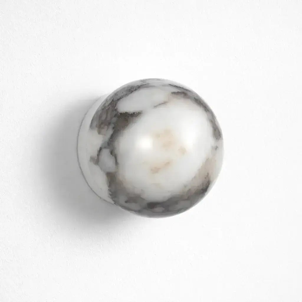 Milano Spanish Marble G9 LED Alabaster Wall Light off