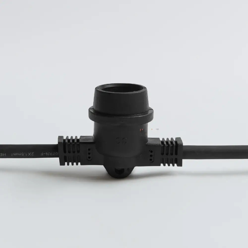 Green Earth Lighting Australia Outdoor 10 meter Black IP65 Festoon Kit (Free Globes included) 10MFESKITB