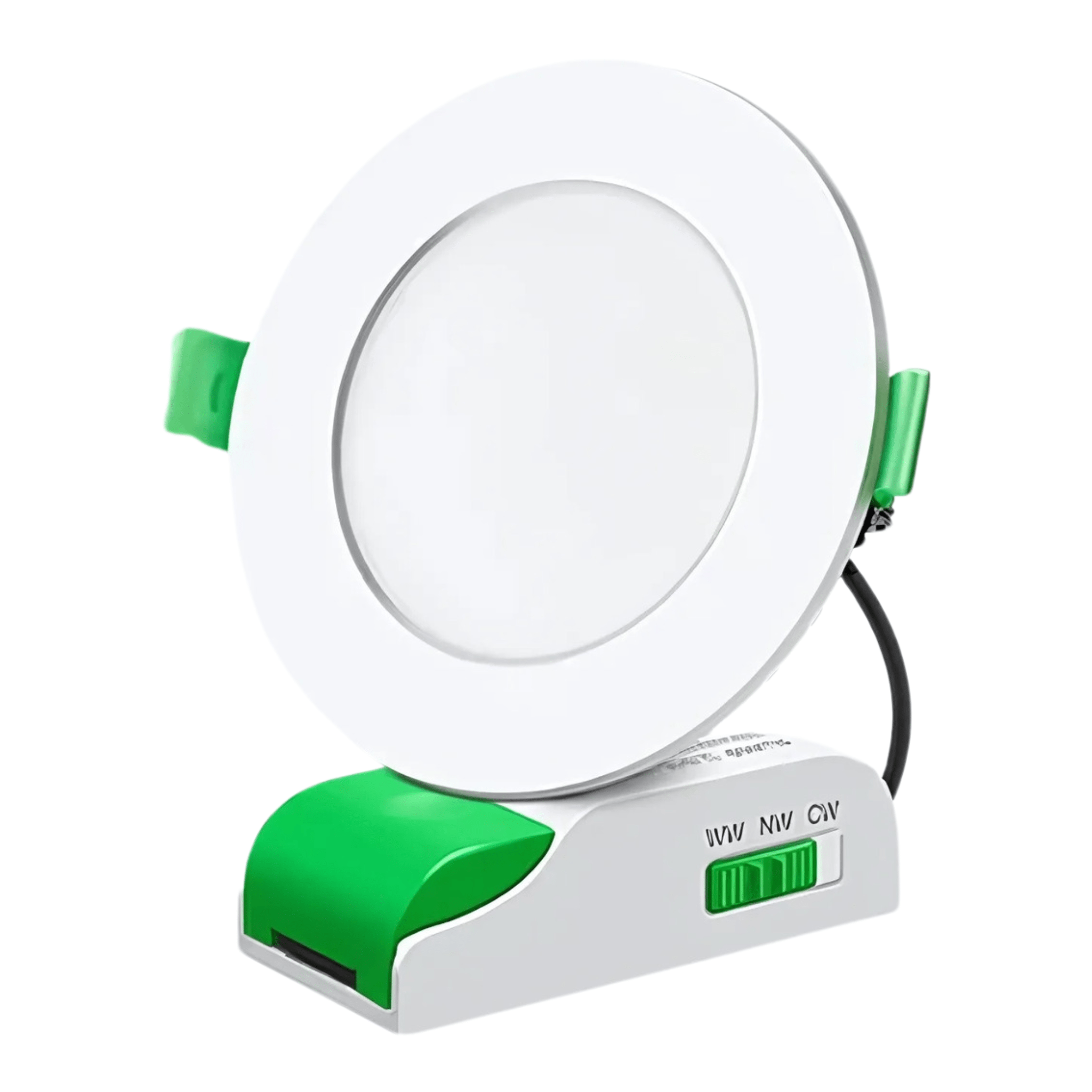 Green Earth Lighting Australia Ceiling Light Fixtures 10W Tri-Colour Dimmable LED Downlight | 70mm Cut Out | Kakadu Mini GE-AL110SWH