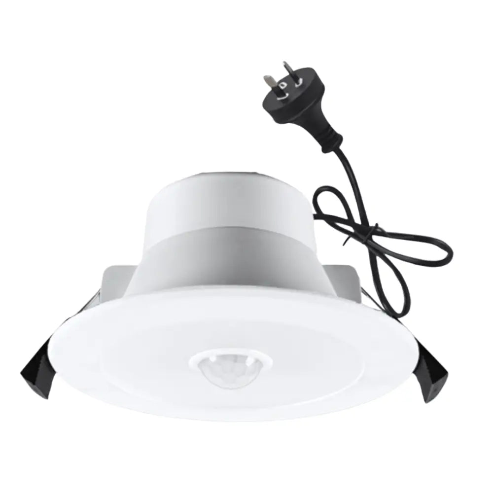 Green Earth Lighting Australia LED downlight 10W Tri-Colour Motion Sensor LED Downlight 90mm Cut out RENOSENSOR