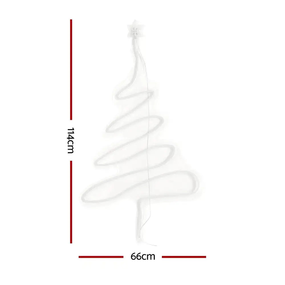 114cm Fairy Light Green LED Christmas Tree