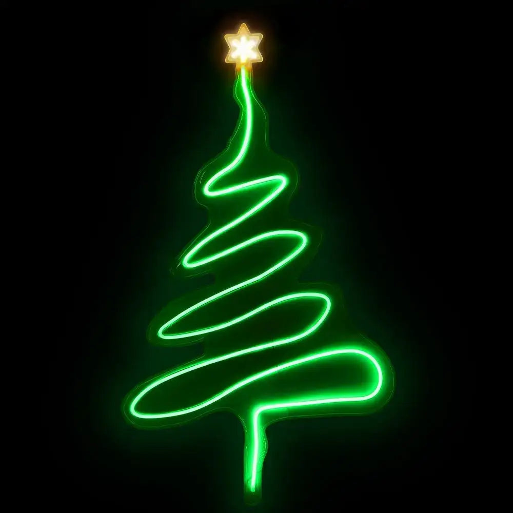 114cm Fairy Light Green LED Christmas Tree