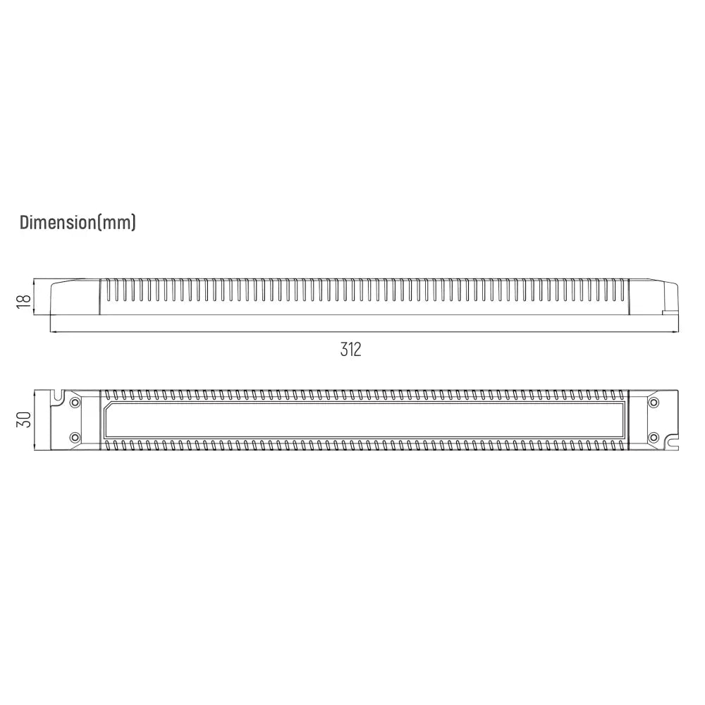 Green Earth Lighting Australia Power & Electrical Supplies 12V 60W EUCHIPS LED Linear Driver | Constant Voltage IP20 UCS60-1H12V-0
