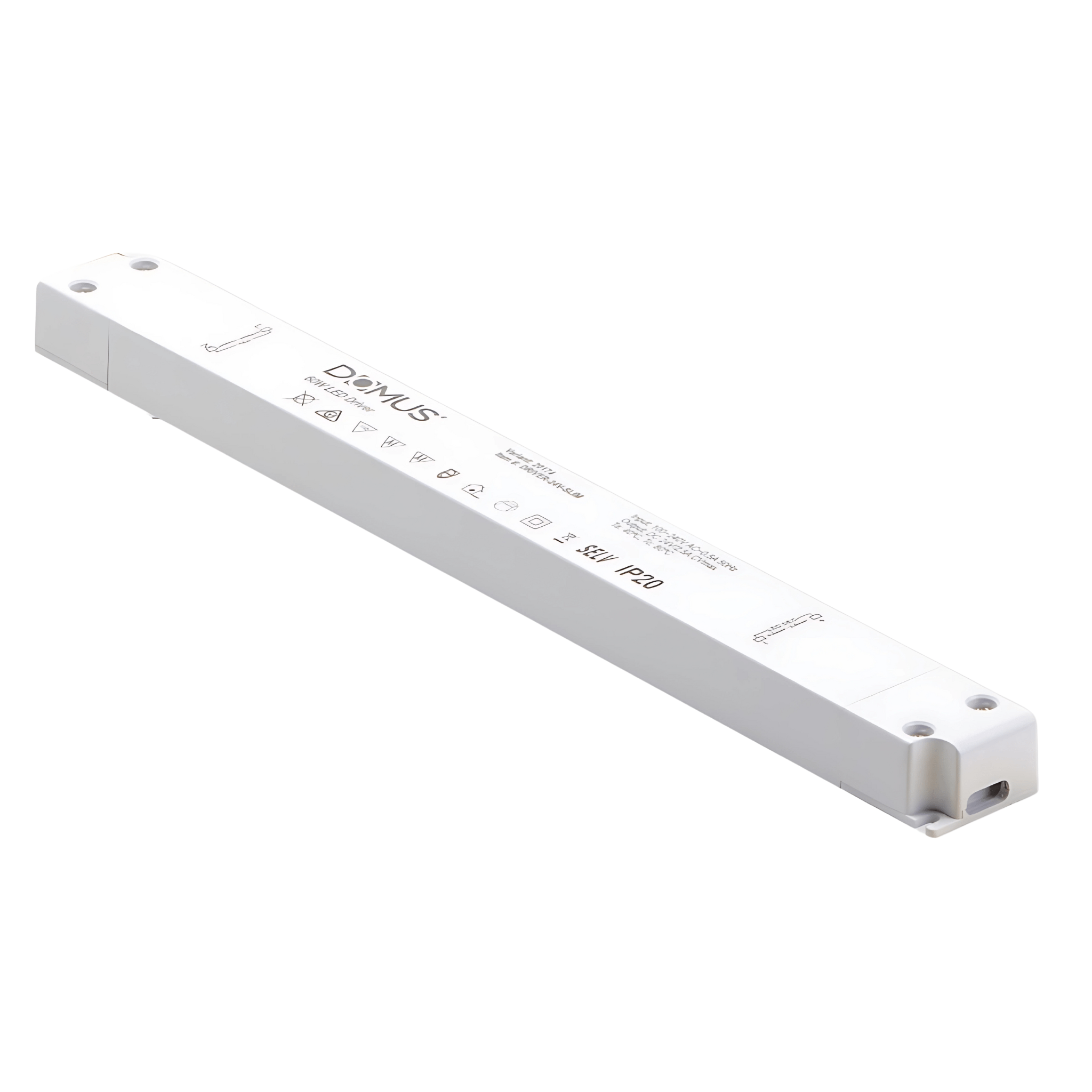 Green Earth Lighting Australia Power & Electrical Supplies 12V 60W IP20 Slim Non-Dimmable Constant Voltage LED Driver 23199